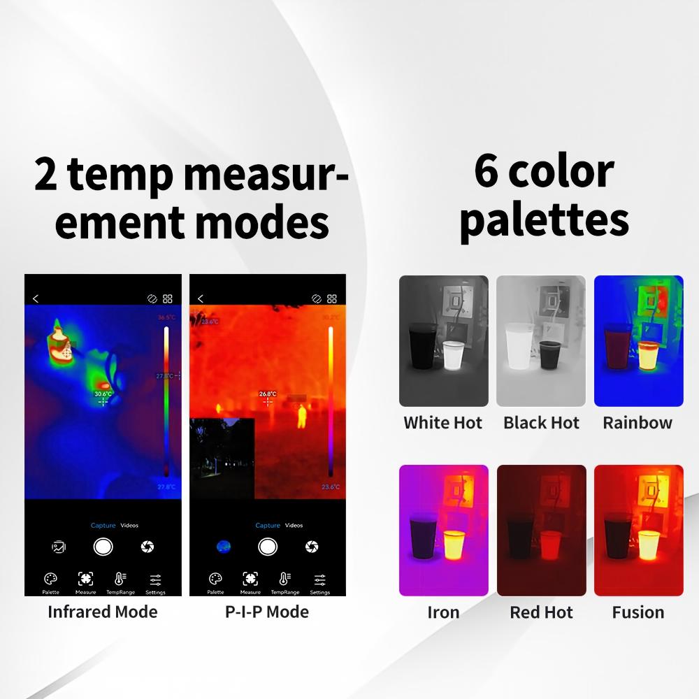 กล้องถ่ายภาพความร้อน 256x192 ส - Thermal Imaging Camera 256X192 บทวิจารณ์และราคา