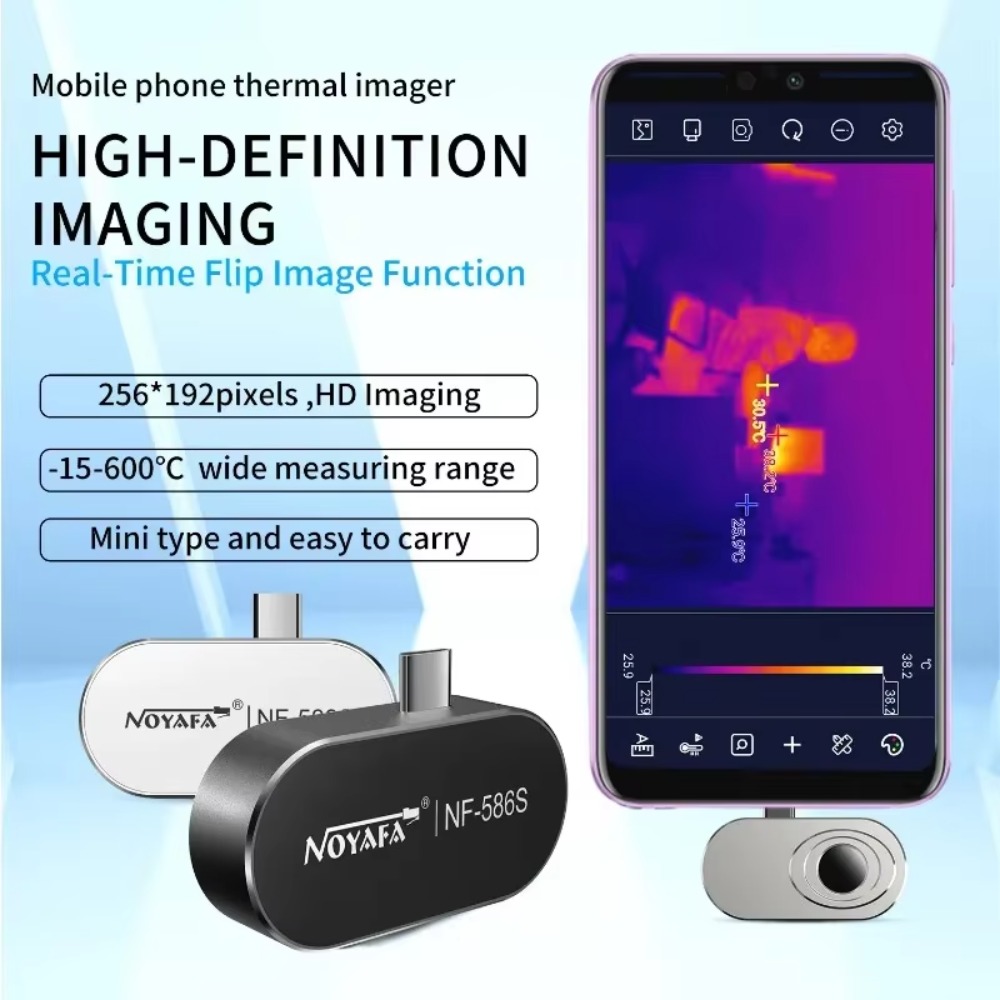 กล้องถ่ายภาพความร้อนขนาดเล็ก N - Thermal Imaging Camera 256X192 บทวิจารณ์และราคา