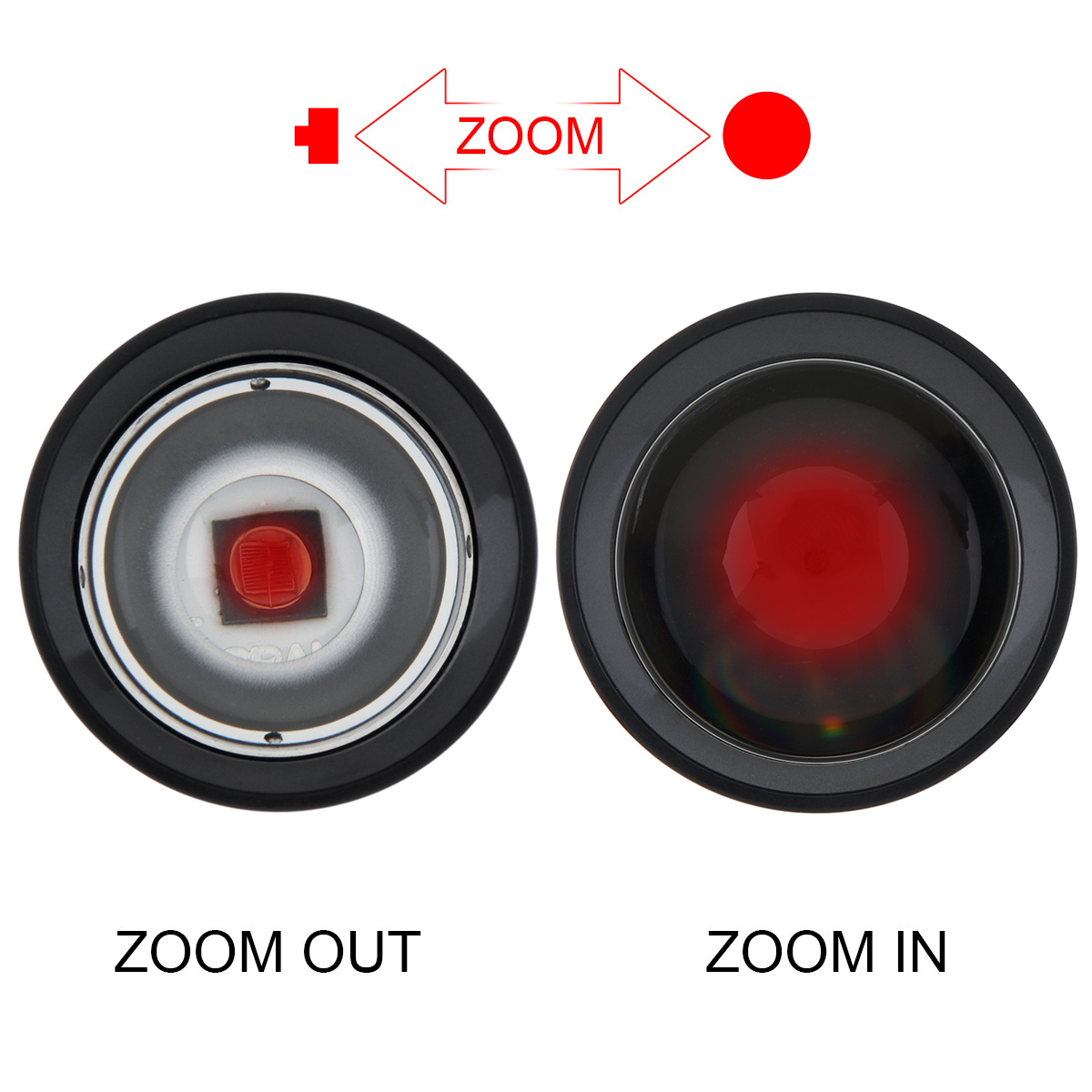 10W IR 940nm T50 ไฟฉายอินฟราเร - Hunting Thermal Imaging Scope บทวิจารณ์และราคา