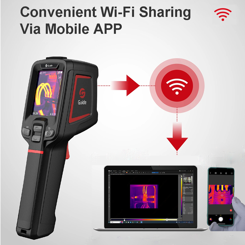 กล้องถ่ายภาพความร้อน 256x192 ค - Thermal Imaging Camera 256X192 บทวิจารณ์และราคา